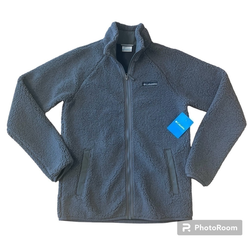 NWT Columbia men’s Cozy Camper heavyweight fleece full zip jacket size small